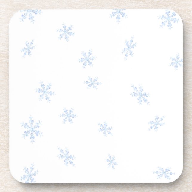 Posavasos Copos de nieve (Frente)