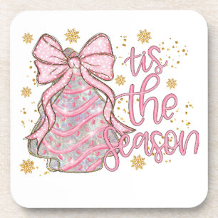 Posavasos Coquette Christmas Tree Cake esta temporada