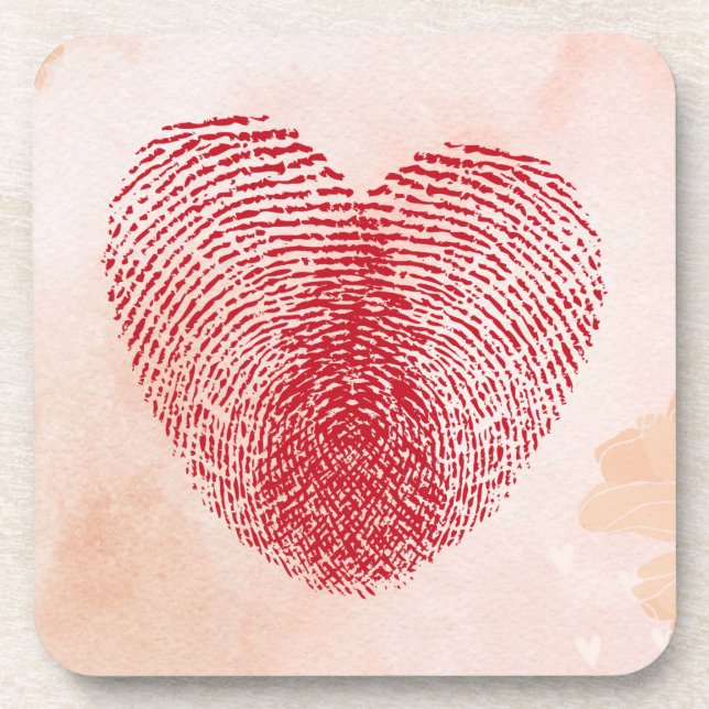 Posavasos Corazón (Frente)