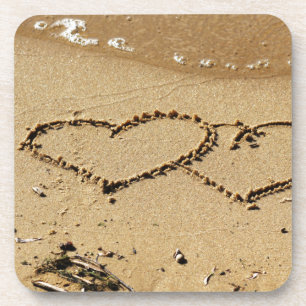 Posavasos Corazón Corazones amor personalizar aniversarios