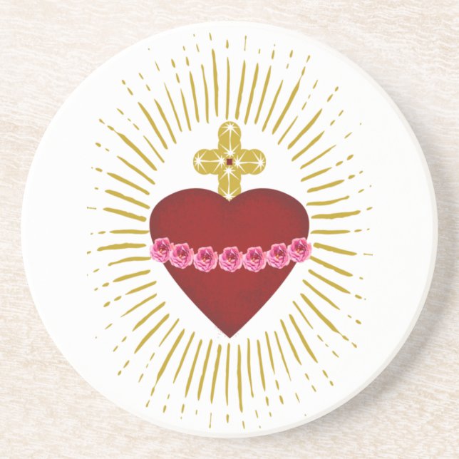 Posavasos Corazón de María (Frente)