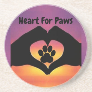 Posavasos Corazón de Soporte para Patas