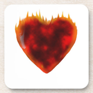 Posavasos Corazón inflamante
