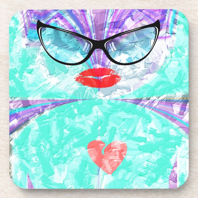 Posavasos Corazón perfecto (Frente)