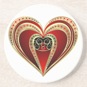 Posavasos Corazón Real