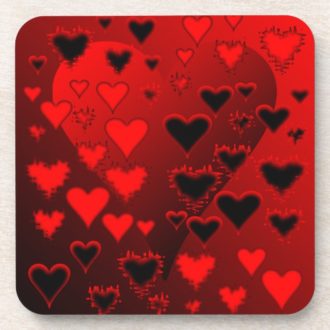 Posavasos Corazones (Frente)