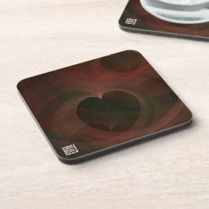 Posavasos Corazones Brillantes