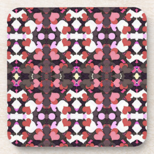 POSAVASOS CORAZONES CON AMOR