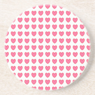 Posavasos Corazones de Polka