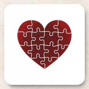 Posavasos Corazones desconcertados
