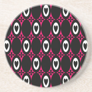Posavasos Corazones Ovales de personalizable