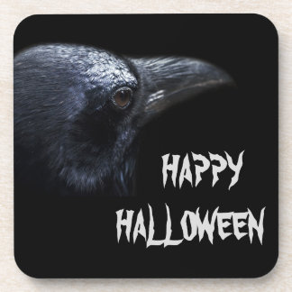 Posavasos Corbata negra Halloween Soporte duro de plástico