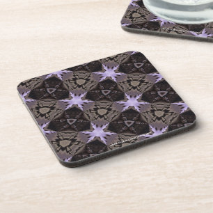 Posavasos Corcho de copa de estrellas púrpura