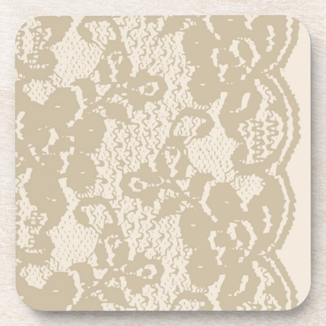 Posavasos Cordón beige (Frente)