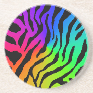 Posavasos Corey Tiger 80s Retro Rayas de Tigre