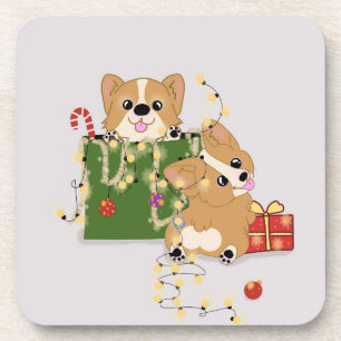 Posavasos Corgis