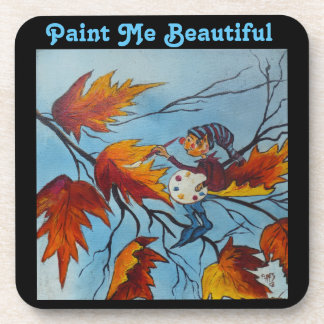 Posavasos Cork Coaster Set Ann Hayes Pixie Painting