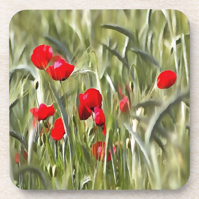 Posavasos Corn Poppies (Frente)