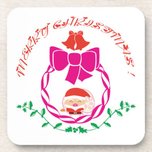 Posavasos corona de navidades