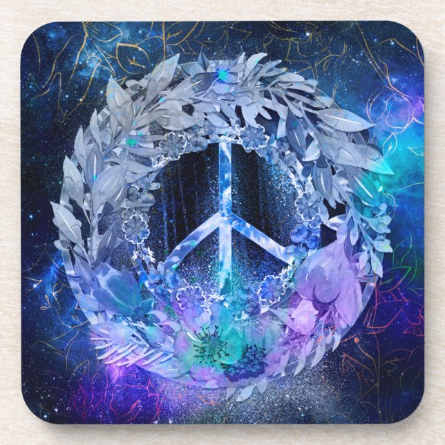 Posavasos Corona de Paz Blues (Frente)