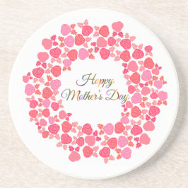 Posavasos Corona del Día de la Madre Feliz