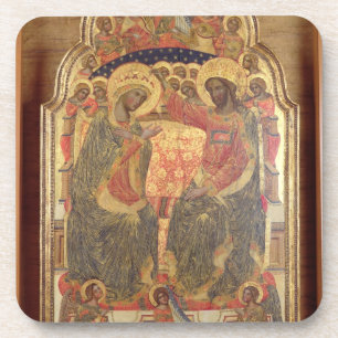 Posavasos Coronación de la Virgen, 1372