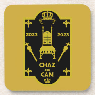 Posavasos Coronación real de King Charles English 2023