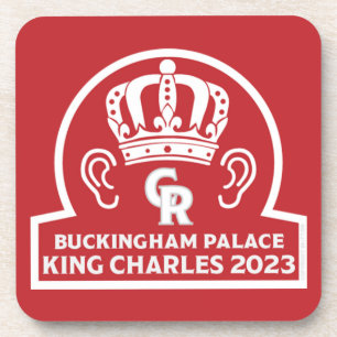 Posavasos Coronación real de King Charles English 2023