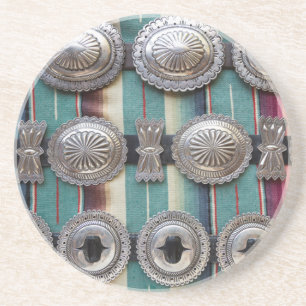 Posavasos Correas de plata para la venta, Santa Fe, New