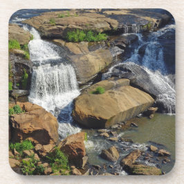 Posavasos Corriente panorámica con cascada