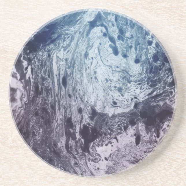 Posavasos Corrientes oceánicas desde el espacio (Frente)