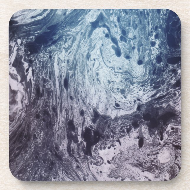 Posavasos Corrientes oceánicas desde el espacio (Frente)