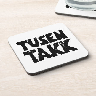 Posavasos Corte de lingotes en blanco y negro