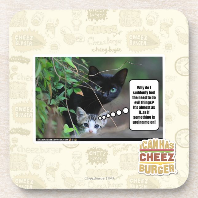 Posavasos cosas malvadas (Frente)