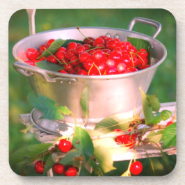Posavasos Cosecha de cerezo, huerto de algodón Rosalinde