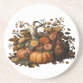 Posavasos Cosecha Rustica de Otoño