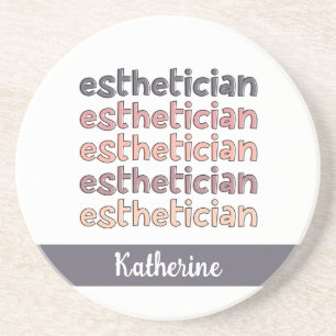 Posavasos Cosmetólogo estético personalizado