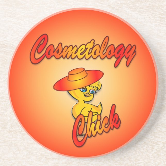 Posavasos Cosmetology Chick #5 (Frente)