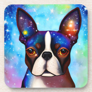 Posavasos Cosmic Boston Terrier