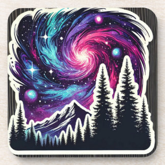 Posavasos Cosmic Forest: Galaxy Meets Nature