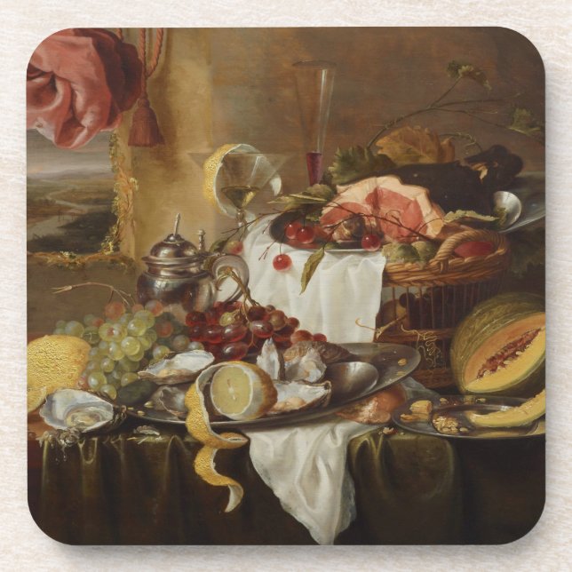Posavasos Cosmos de arte de Still Life (Frente)