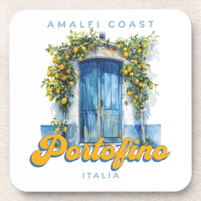 Posavasos Costa Amalfitana Portofino La Dolce Vita Italia Le (Frente)