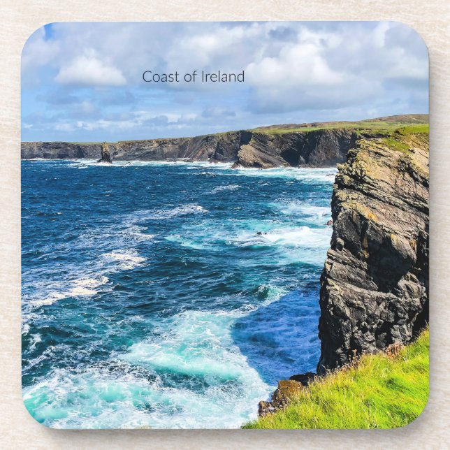 Posavasos Costa de Irlanda, fotografía, (Frente)