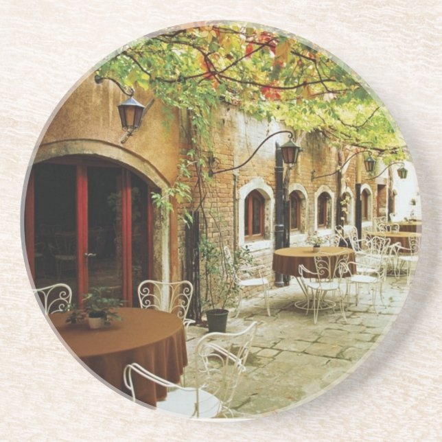 POSAVASOS COSTA DE LA ALDEA ITALIANA (Frente)