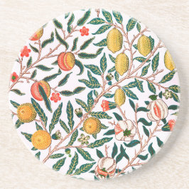 POSAVASOS COSTA DE SANDSTONE : WILLIAM MORRIS : POMEGRANADOS