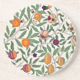 POSAVASOS COSTA DE SANDSTONE : WILLIAM MORRIS : POMEGRANADOS