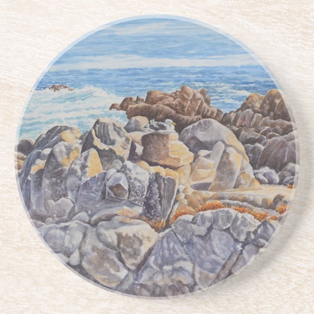 Posavasos Costa rocosa de Monterey (Frente)