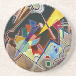 Posavasos COSTERA ROUND - "Tiefes Braun" - Kandinsky