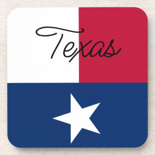 Posavasos Costeros de la bandera de Texas