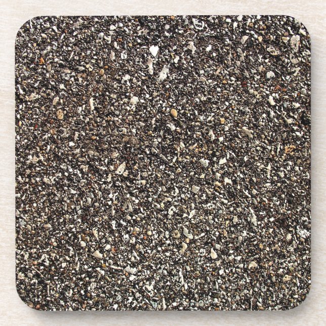 Posavasos Costras de asfalto (Frente)